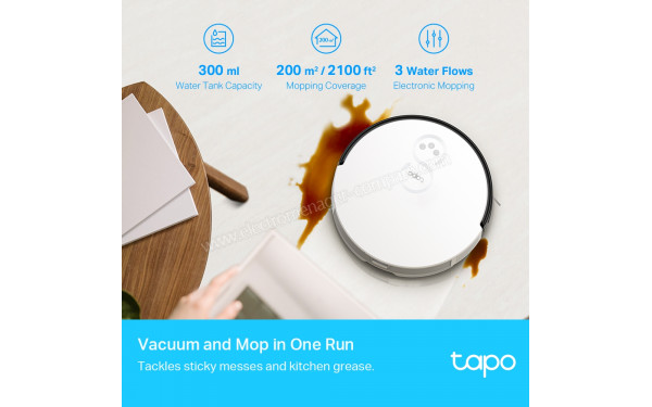 TP LINK Tapo RV10 Plus - Mise en situation