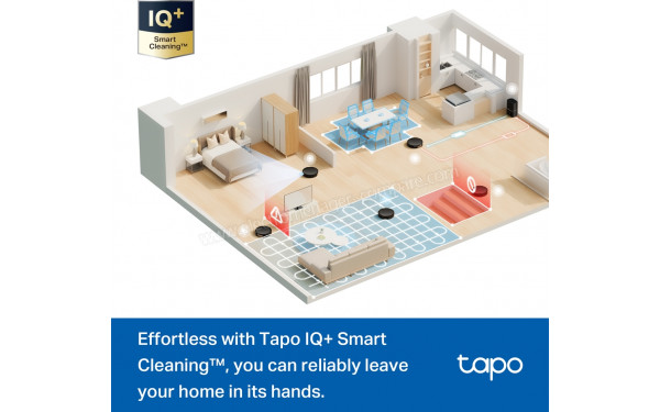 TP LINK Tapo RV20 Max Plus Noir - Mise en situation