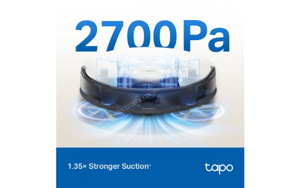 TP LINK Tapo RV20 Mop Plus - Puissance d'aspiration
