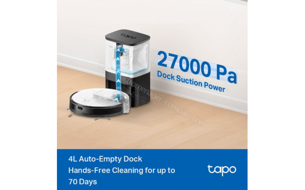 TP LINK Tapo RV20 Mop Plus - Mise en situation