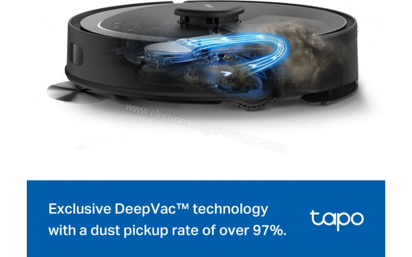 TP LINK Tapo RV30 Max Noir - Mise en situation