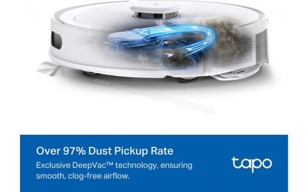 TP LINK Tapo RV30 Max Plus Blanc - Mise en situation