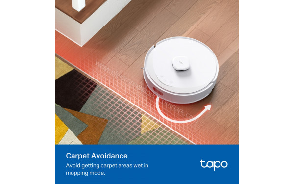 TP LINK Tapo RV30 Max Plus Blanc - Mise en situation