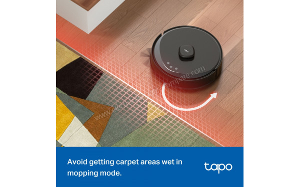 TP LINK Tapo RV30 Max Plus Noir - Mise en situation