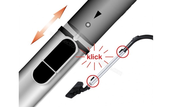 TRISA Classic Clean T6683 Cleanangel - Tube t&eacute;lescopique