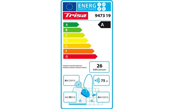 TRISA Classic Clean T7319 - &Eacute;tiquette &eacute;nergie