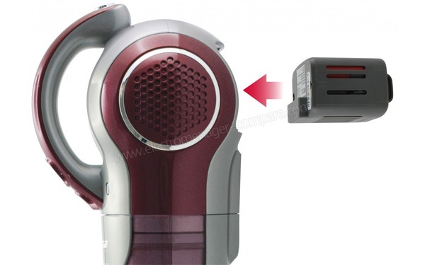 TRISA Quick Clean Professional T7883 - Insertion de la batterie