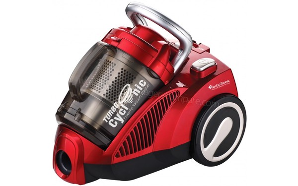 TURBOTRONIC TT-CV01 rouge - Vue 3/4 droite corps seul