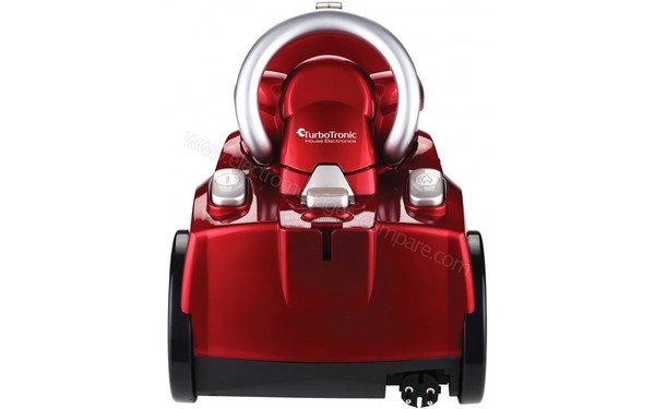 TURBOTRONIC TT-CV01 rouge - Vue de l'arri&egrave;re