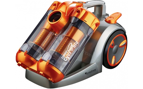 TURBOTRONIC TT-CV03 orange - Vue 3/4 droite corps seul