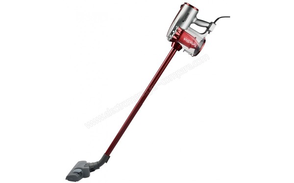 TURBOTRONIC TT-VS6 rouge - Vue de profil mode balai
