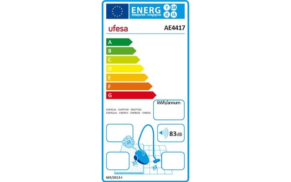 UFESA AE4417 - &Eacute;tiquette &eacute;nergie