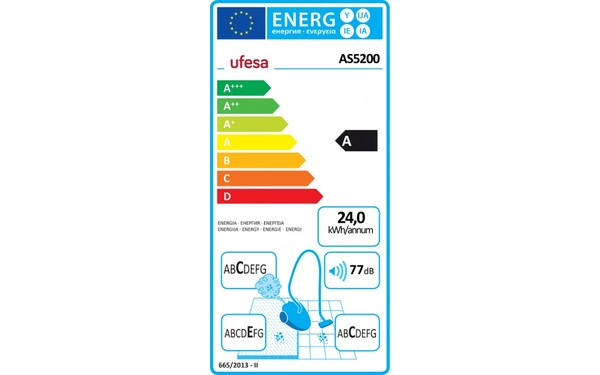 UFESA AS5200 - &Eacute;tiquette &eacute;nergie