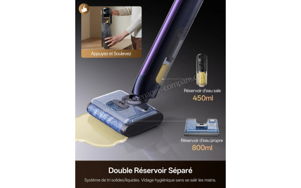 ULTENIC AC1 TriFlex - Double r&eacute;servoir s&eacute;par&eacute;