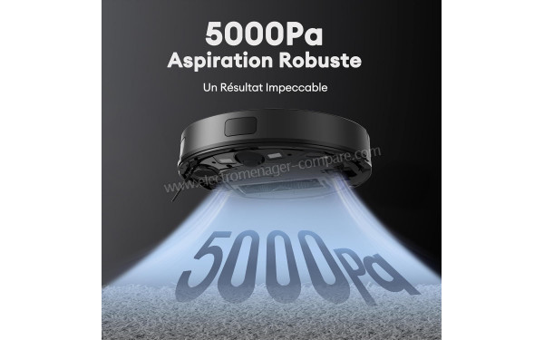 ULTENIC D10+ - Puissance d'aspiration