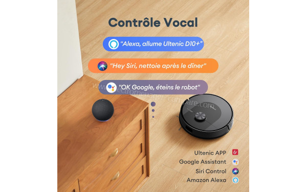 ULTENIC D10+ - Contr&ocirc;le vocal