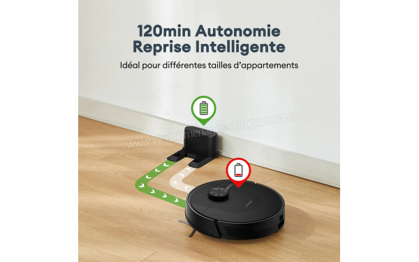 ULTENIC D10 - Recharge et reprise intelligente