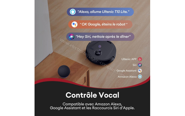 ULTENIC T10 Lite - Contr&ocirc;le vocal