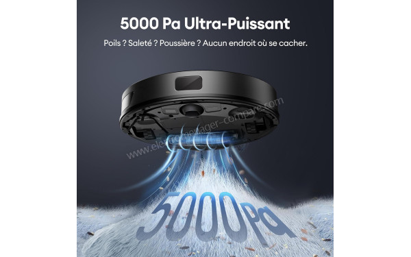 ULTENIC T10 Lite - Puissance d'aspiration