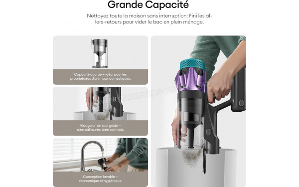 ULTENIC U18 Pro - R&eacute;servoir de grande capacit&eacute;