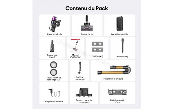 ULTENIC U20 Mopper - Accessoires
