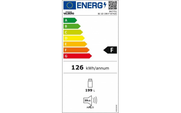 VALBERG BI 1D 199 F W742C - &Eacute;tiquette &eacute;nergie v2