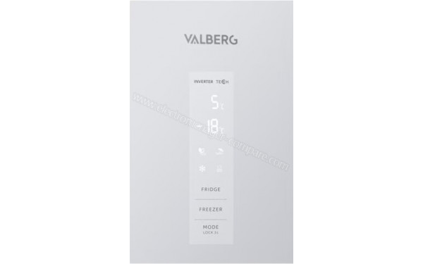 VALBERG CNF 337 C WBS742C - Panneau de commandes