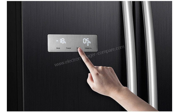 VALBERG SBS 562 A+ WD DX180C - Panneau de commandes