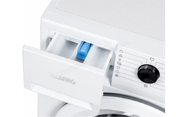 VALBERG WF 612 C W566C2 - Zoom sur le tiroir lessiviel