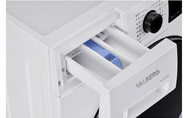 VALBERG WF 714 B W566C - Zoom sur le tiroir lessiviel