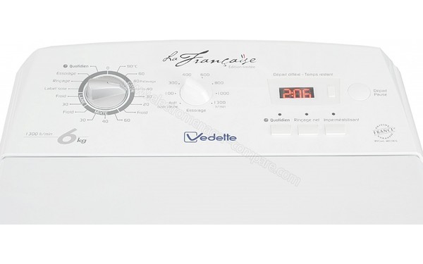 VEDETTE FRANCAISE - Panneau de commandes (cr&eacute;dit : Darty)