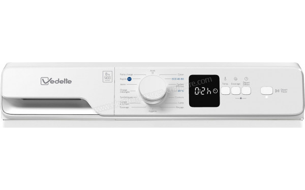 VEDETTE LFV284W - Panneau de commandes