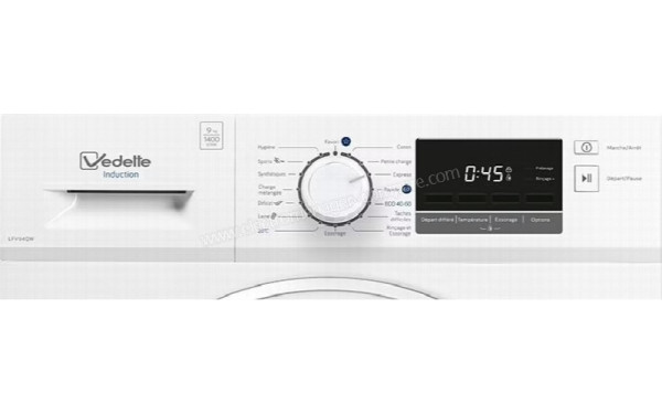 VEDETTE LFV94QW - Panneau de commandes