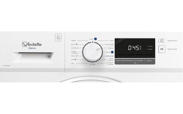 VEDETTE LFVQ184W - Panneau de commandes