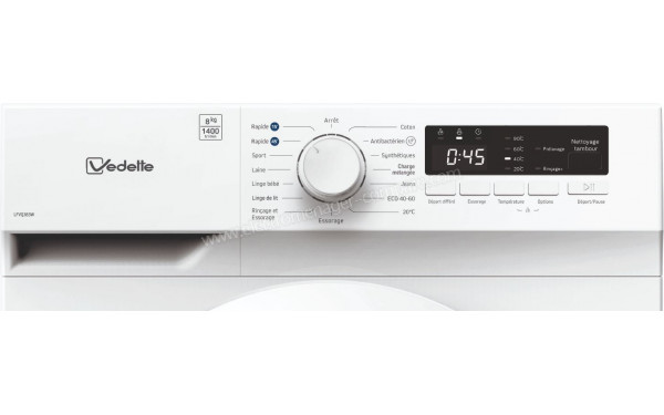 VEDETTE LFVQ383W - Panneau de commandes