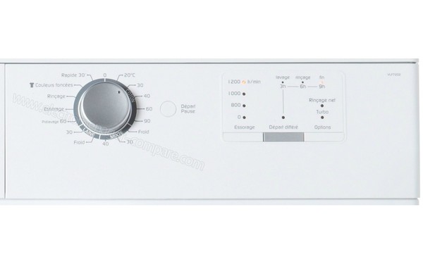 VEDETTE VLF7202 - Panneau de commandes