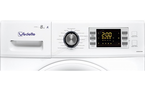VEDETTE VSF58H1DW - Panneau de commandes