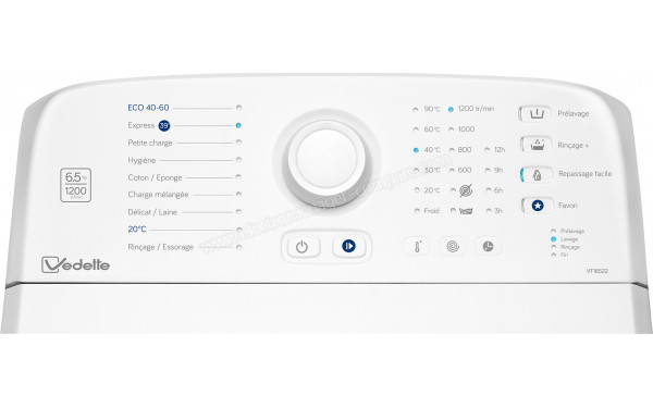 VEDETTE VT16522 - Panneau de commandes