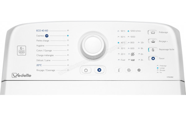 VEDETTE VT602B2 - Panneau de commandes
