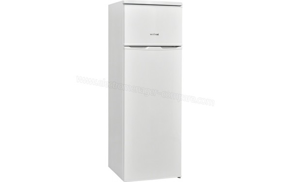 VESTFROST DDV240WH - Vue 3/4 gauche (cr&eacute;dit : Darty)