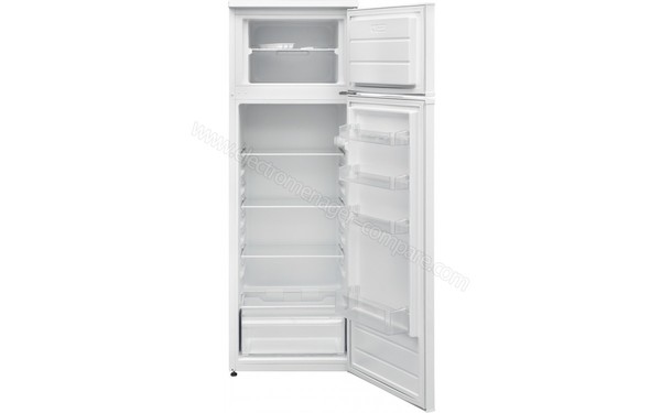 VESTFROST DDV240WH - Vue de l'int&eacute;rieur (cr&eacute;dit : Darty)