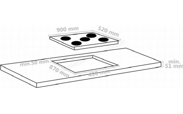 VIDAXL 51441 - Dimensions