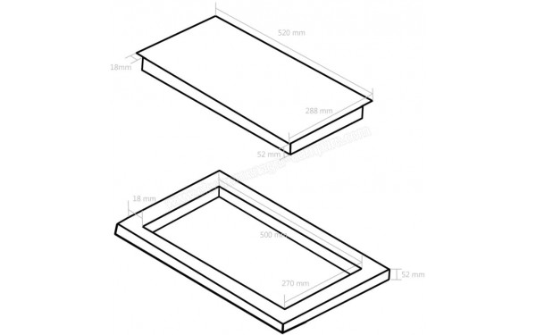 VIDAXL VIT2F3000 - Sch&eacute;ma technique