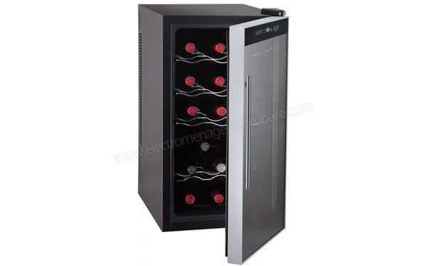 VINOSTYLE VST18PVIF - Vue 3/4 gauche avec porte ouverte