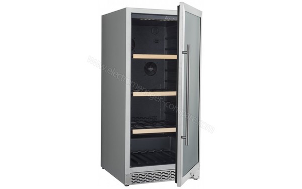 VINOSTYLE VSV160VF - Vue 3/4 gauche avec porte ouverte