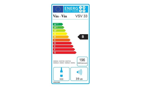 VIN SUR VIN VSV33 - &Eacute;tiquette &eacute;nergie
