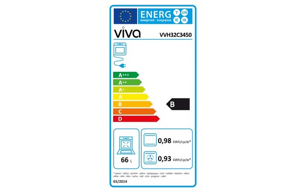 VIVA VVH32C3450 - &Eacute;tiquette &eacute;nergie