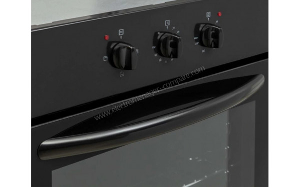 WESTLINE FCNE55B3 - Vue 3/4 gauche sur la poign&eacute;e et le bandeau de commandes