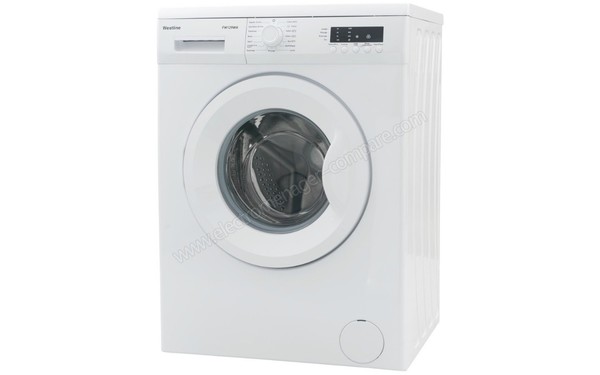 WESTLINE FW 129 WH - Vue 3/4 droite (cr&eacute;dit : Darty)