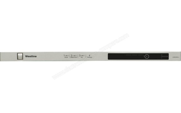 WESTLINE LVW 1247 A++ - Panneau de commandes (cr&eacute;dit : Darty)